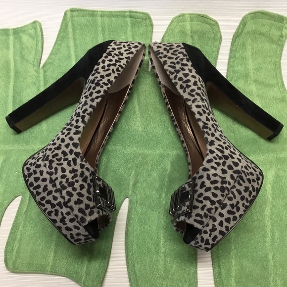 BCBGeneration Suede Leather Platforms. - Picture 6 of 8